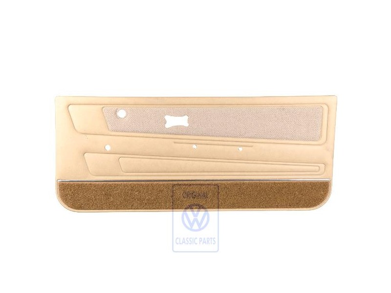 VW Original Garniture De Porte (Tissu) Saiga (Beige) - 155867016K PN8