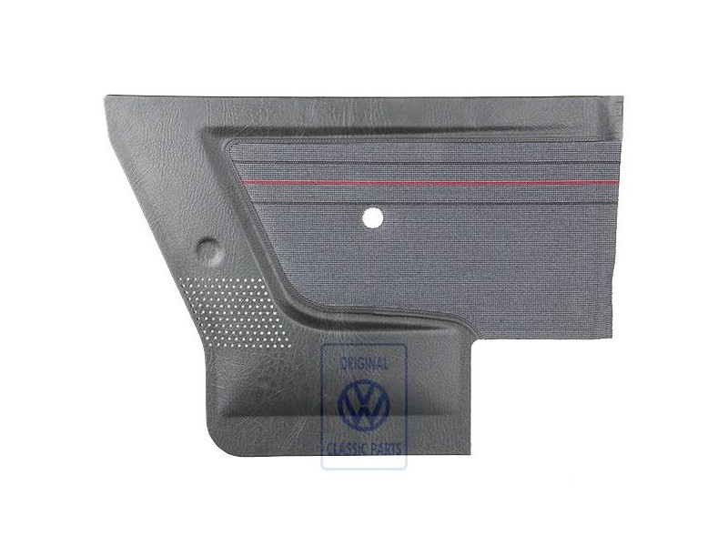 VW Original Revetement Lateral Gris/Rouge - 155867043N XV5