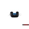 VW Original R Volant Plaquette Embleme Logo Noir Aluminium - 5K0419685N POP