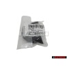 VW Original R Volant Plaquette Embleme Logo Noir Aluminium - 5K0419685N POP