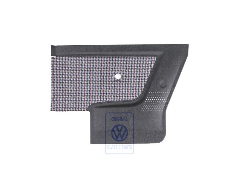 VW Original Revetement Lateral (Tissu) Noir - 155867044M XV2