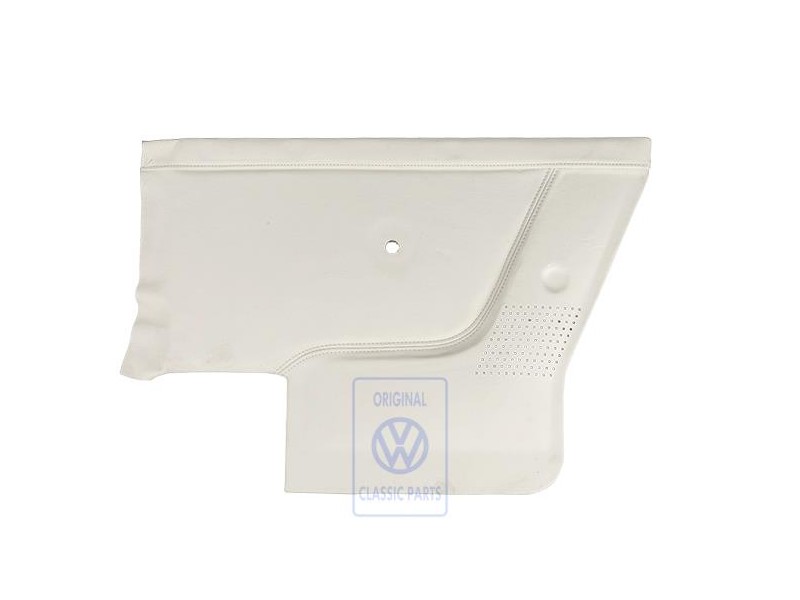 VW Original Revetement Lateral (Cuir) Blanc Lasky - 155867044Q 2YG