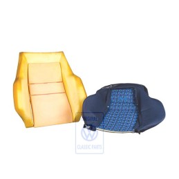 VW Original Garniture De Dossier (Tissu) Bleu Mauritius - 155881770A AZL