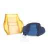 VW Original Garniture De Dossier (Tissu) Bleu Mauritius - 155881770A AZL