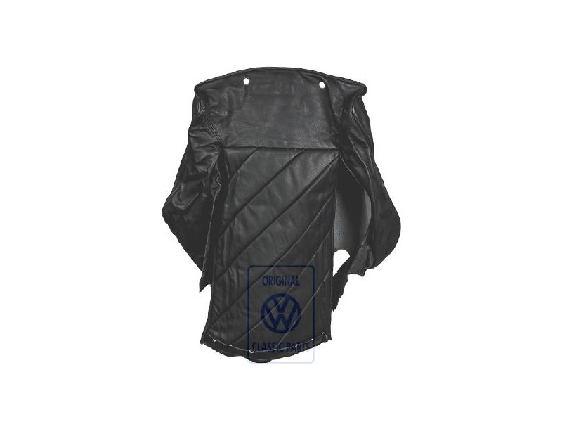 VW Original Garniture De Dossier (Cuir) Noir - 155881801AHAFB