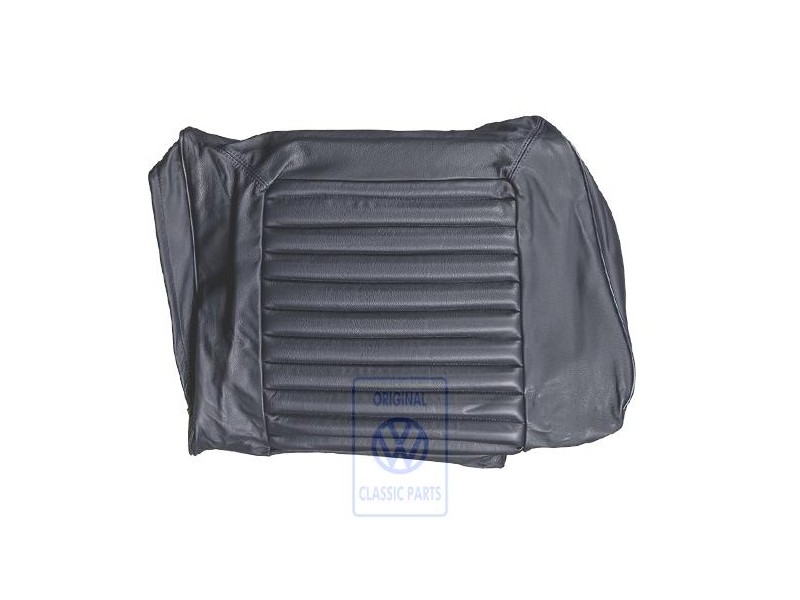 VW Original Garniture De Dossier Cuir/Similicuir Bleu Mauritius - 155885805BDG40