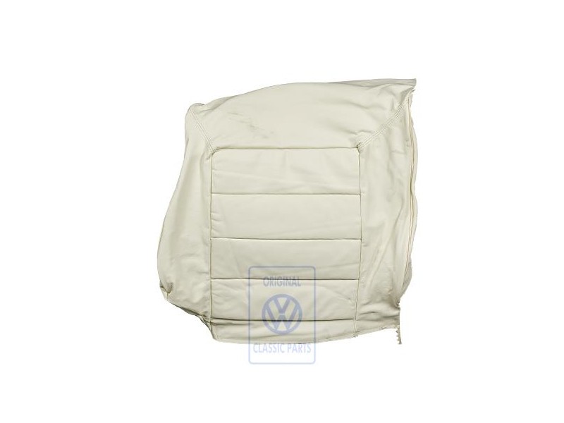 VW Original Garniture De Dossier (Cuir) Blanc Lasky - 155885806 2YG