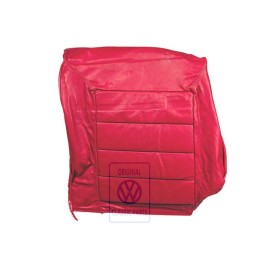VW Original Garniture De Dossier (Cuir) Rouge Chemienee - 155885806 4MH
