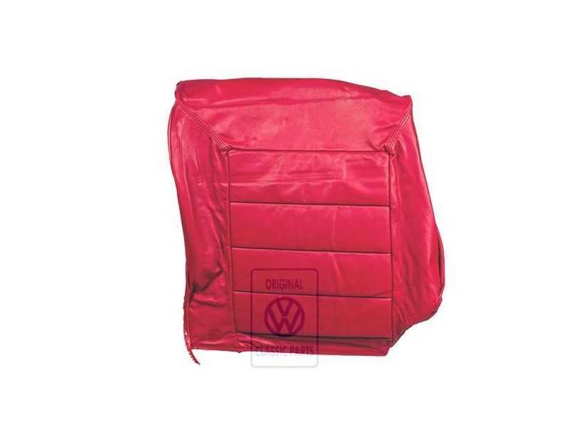 VW Original Garniture De Dossier (Cuir) Rouge Chemienee - 155885806 4MH