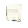 VW Original Garniture De Dossier (Cuir/Similicuir) Blanc Lasky - 155885806D 2YG