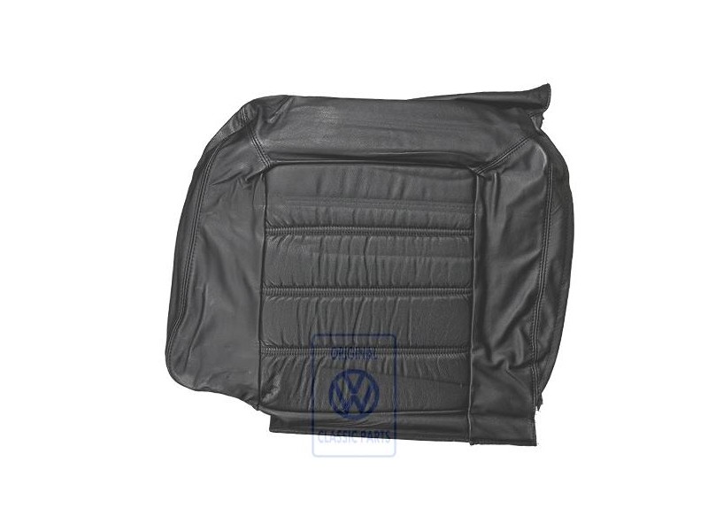 VW Original Garniture De Dossier (Cuir) Noir - 155885806E 1BX