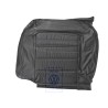 VW Original Garniture De Dossier (Cuir) Noir - 155885806E 1BX
