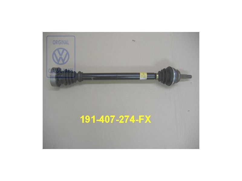 VW Original Arbre De Pont Avec Joints Homocinetiques - 191407274FX