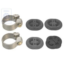 VW Original 1 Jeu Pieces De Fixation Pour Tuyau Intermediaire - 171298001