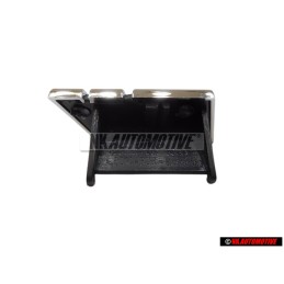 Audi Original S4 Avant Embleme Monogramme Logo Chrome Rouge - 8D0853736C 2ZZ