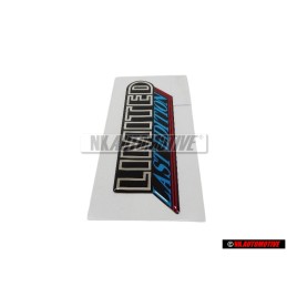 VW Original LIMITED LAST EDITION Avant Embleme Monogramme Logo - 255853679D CHY