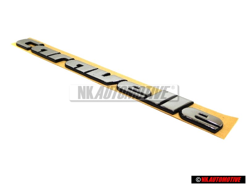 VW Original CARAVELLE Arrière Embleme Monogramme Logo Chrome - 705853689G Z10
