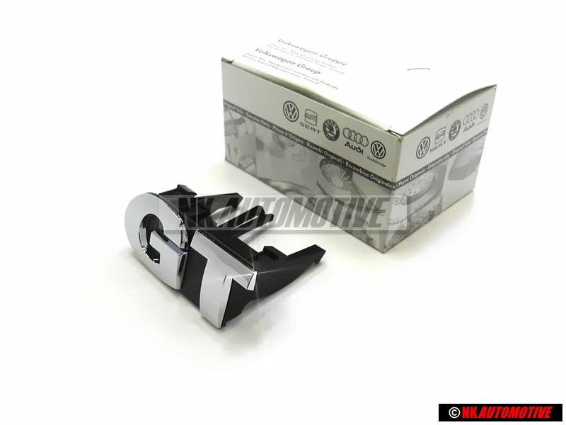 VW Original GT Avant Embleme Monogramme Logo Chrome - 1K6853679A FXC