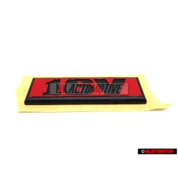 VW Original Monogramme Noir Satine/Rouge Tornade - 191853675E QN5