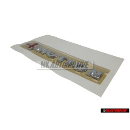 VW Original 4MOTION Arrière Embleme Monogramme Logo - 1K0853675Q GQF