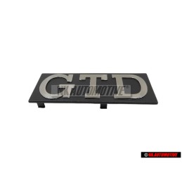 VW Original GTD Avant Embleme Monogramme Logo Argent Brossé - 171853679D