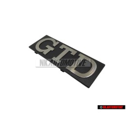 VW Original GTD Avant Embleme Monogramme Logo Argent Brossé - 171853679D