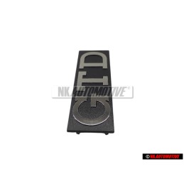 VW Original GTD Avant Embleme Monogramme Logo Argent Brossé - 171853679D
