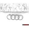 Audi Original Anneaux Avant Embleme Logo Chrome - 443853605