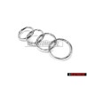Audi Original Anneaux Avant Embleme Logo Chrome - 443853605