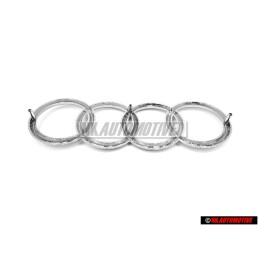 Audi Original Anneaux Avant Embleme Logo Chrome - 443853605