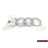 Audi Original Anneaux Avant Embleme Logo Chrome - 443853605