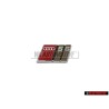 Audi Original S6 Volant Plaquette Embleme Logo Chrome Rouge - 4B0419685