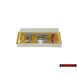 VW Original TSI Arrière Embleme Monogramme Logo Chrome Rouge - 5G0853675A JZQ