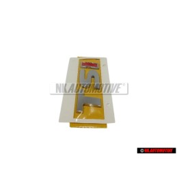 VW Original TSI Arrière Embleme Monogramme Logo Chrome Rouge - 5G0853675A JZQ