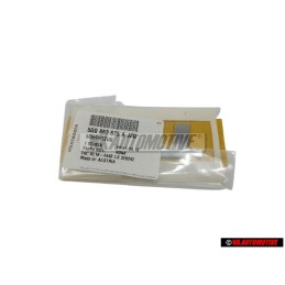 VW Original TSI Arrière Embleme Monogramme Logo Chrome Rouge - 5G0853675A JZQ