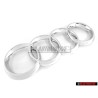 Audi Original Anneaux Avant Embleme Logo Chrome - 8Z0853605 2ZZ