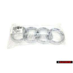 Audi Original Anneaux Avant Embleme Logo Chrome - 8Z0853605 2ZZ