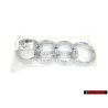 Audi Original Anneaux Avant Embleme Logo Chrome - 8Z0853605 2ZZ