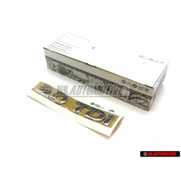 VW Original 2.0 TDI Arrière Embleme Monogramme Logo Chrome - 1K0853675E 739