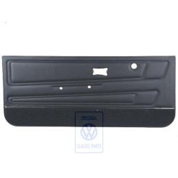 VW Original Revetement Porte (Simili-Cuir) Bleu Mauritius - 155867015BGWP2