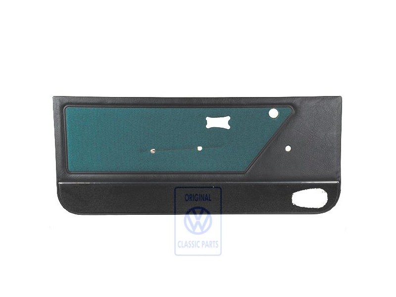 VW Original Garniture De Porte Bleu Vert - 155867015BSAEZ