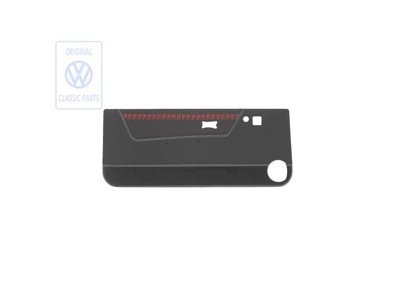 VW Original Revetement Porte Tissu Avec Decoupe Haut-Parleur - 155867015EGBYS