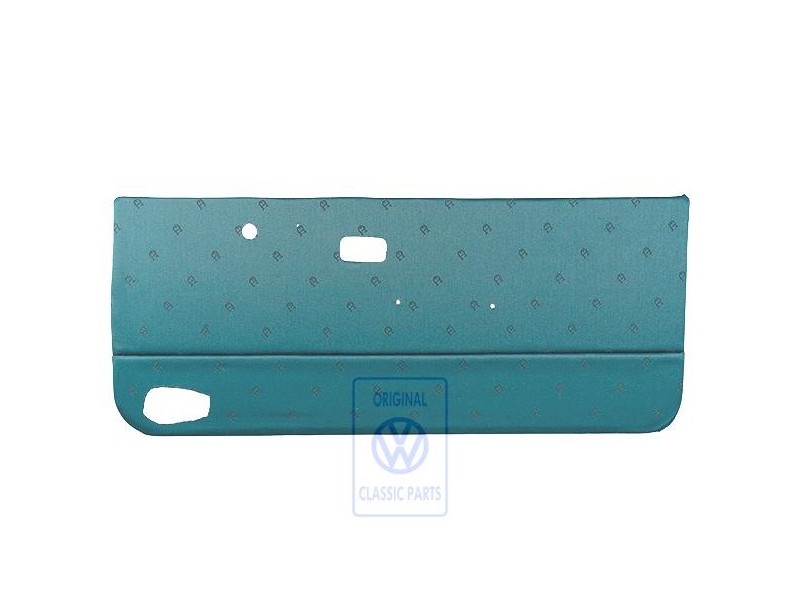VW Original Garniture De Porte Noir/Vert - 155867016BR5YC