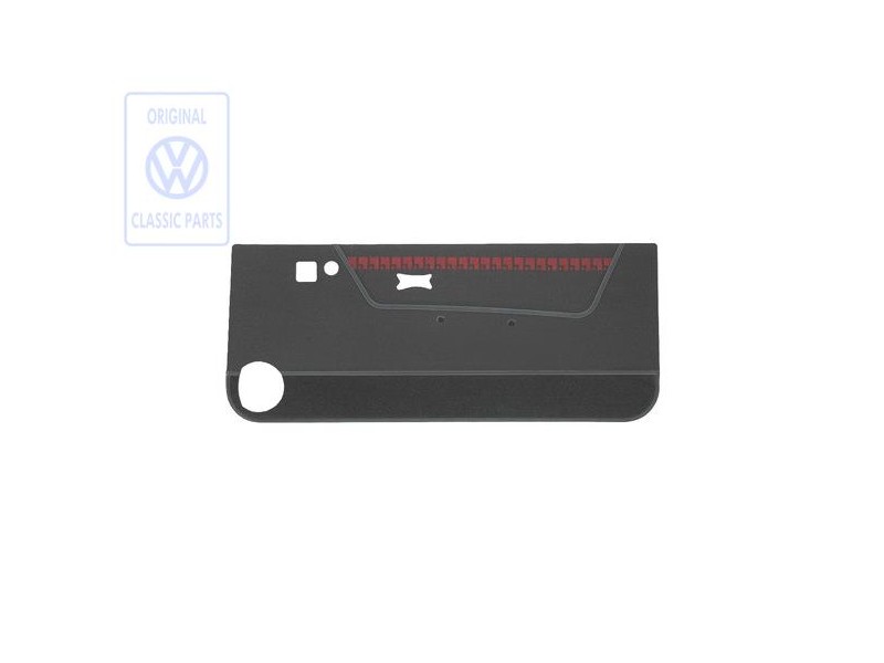 VW Original Revetement Porte Tissu Avec Decoupe Haut-Parleur - 155867016EGBYS