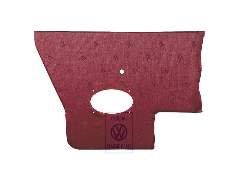 VW Original Revetement Lateral Rouge Vert - 155867043AL6YC