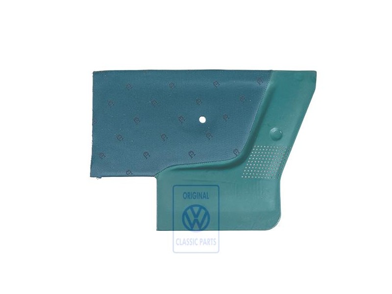 VW Original Revetement Lateral Noir/Vert - 155867044AM5YC