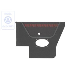 VW Original Revetement Lateral (Tissu) Noir/Rouge - 155867044BEBYT