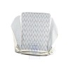 VW Original Garniture De Siege (Tissu) Blanc Gris - 155881405ASALV