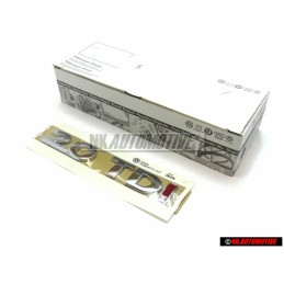 VW Original 2.0 TDI Arrière Embleme Monogramme Logo - 1K0853675J GQF