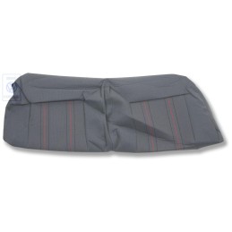 VW Original Garniture De Dossier (Tissu) Gris/Rouge - 155885805AMWE9